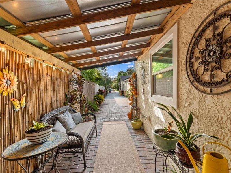 College Park-Orlando 5Star Villa Oasis - Home Away From Home - Quiet Neighborhood-Private Botanical Courtyard - Mins From Eola,Dt, Winter Park - Free Parking & Ev Plug In Ngoại thất bức ảnh